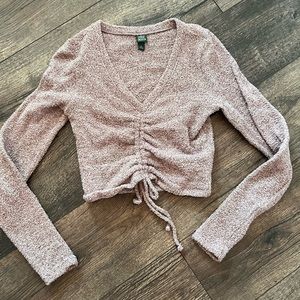 Wild Fable long sleeve crop top
